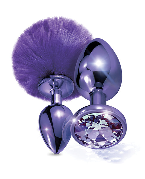 Nixie Metal Butt Plug Set Pom Pom and Jewel The Chocolate Walrus Nixie Metal Butt Plug Set Pom Pom and Jewel The Chocolate Walrus