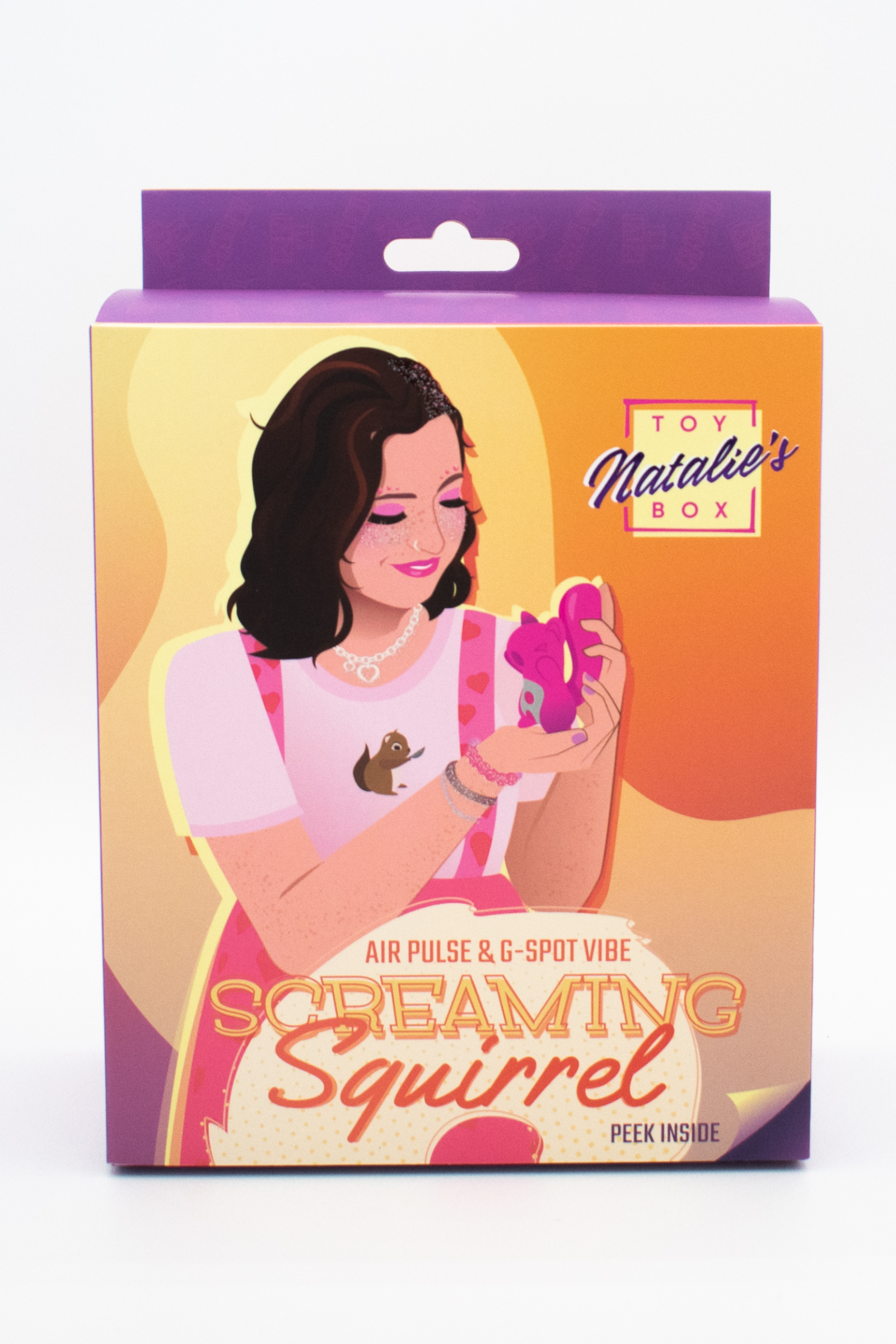 Squirrel Air Pulse & G-Spot Vibrator The Chocolate Walrus Squirrel Air Pulse & G-Spot Vibrator The Chocolate Walrus